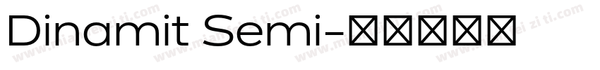 Dinamit Semi字体转换